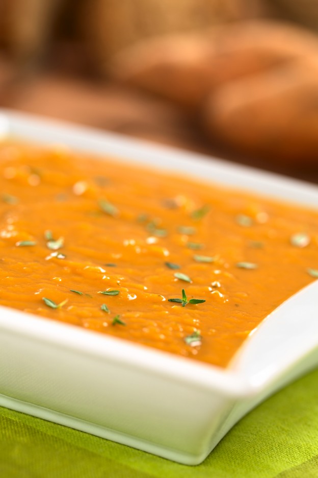 Sweet Potato Soup with Thyme