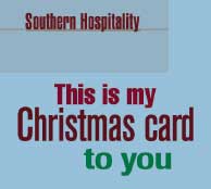 This is my Christmas card to you