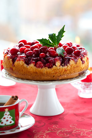 Cranberry-Upside-Down-Cake