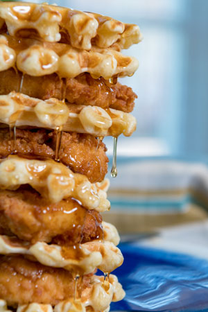 Chicken-&-Waffles