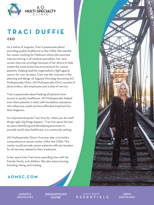 Augusta Oncology Traci Duffie