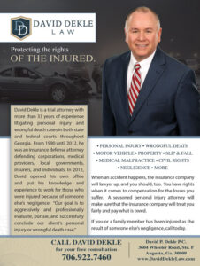• personal injury • wrongful death • Motor Vehicle • Property • slip & fall • medical malpractice • Civil Rights • Negligence • More DAVID DEKLE LAW GROUP