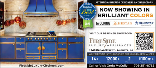 Voted BEST in Augusta and Columbia County Fireside Luxury Kitchens