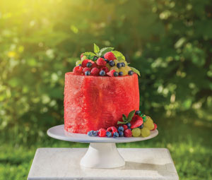 Fruit Watermelon Cake