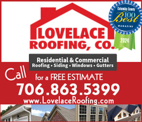 Voted BEST ROOFING in Augusta LOVELACE ROOFING