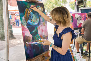 Arts in the Heart of Augusta represents cultures around the world with flair