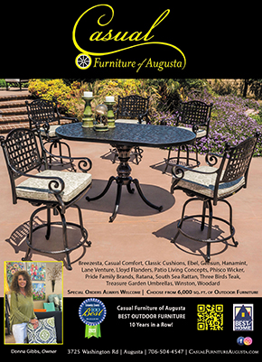 Voted Best outdoor furniture in Augusta