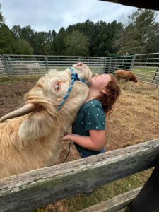 Vanessa and Andrew Crawford of Crawford’s Double O Farm in Thomson
