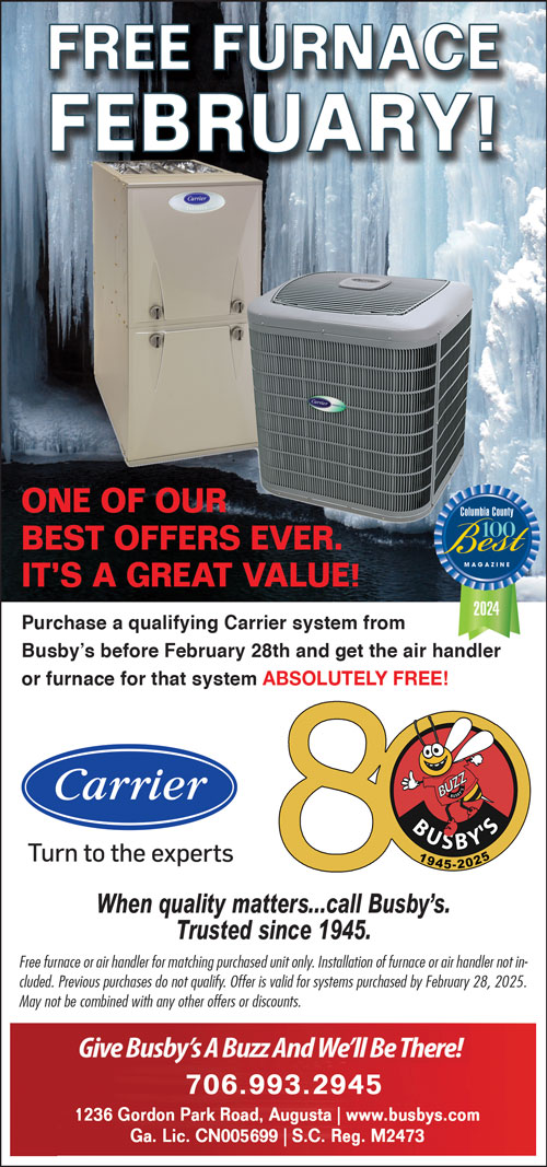 VOTED number 1 heating and air conditioning in the area