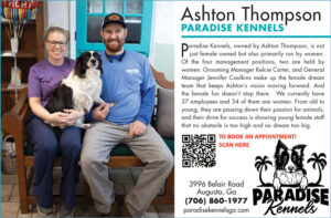 Paradise Kennels Ashton Thompson, Owner