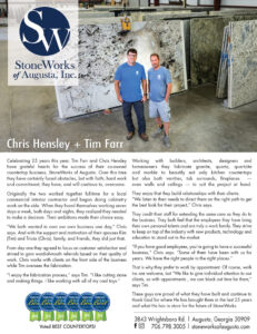 StoneWorks of Augusta Chris Hensley and Tim Farr