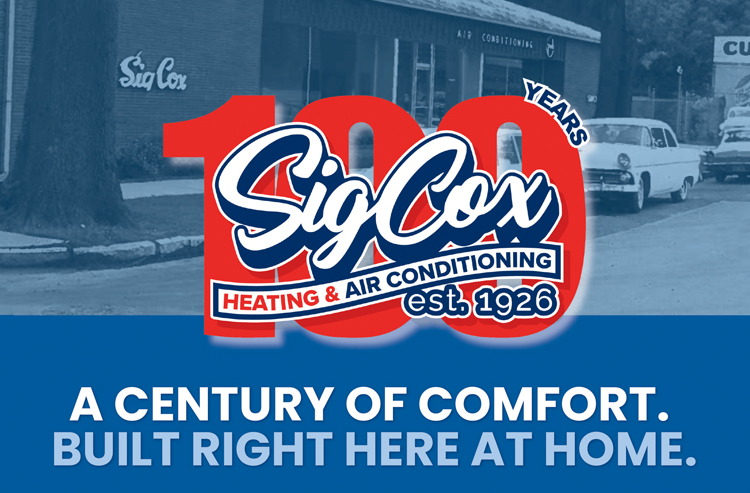 Sig Cox since 1926 Augusta HVAC service