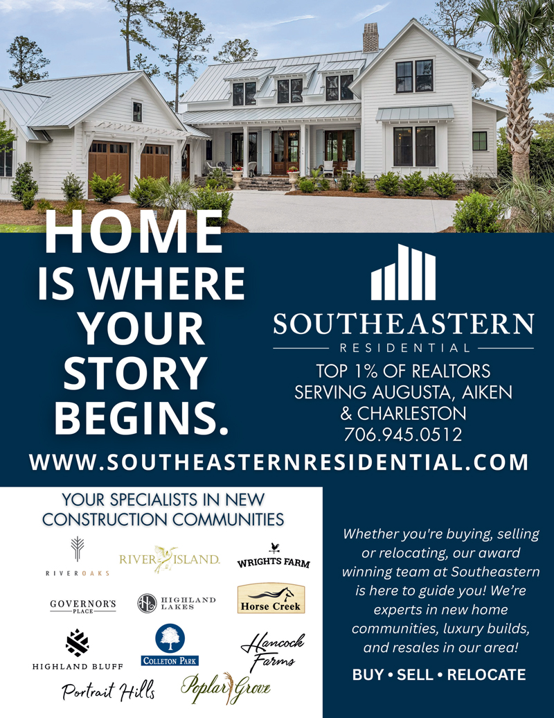 Exceptional real estate services with Southeastern Residential in Augusta, GA & Ravenel, SC.
