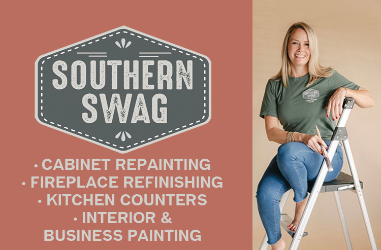 Southern Swag Cabinet Refinishing