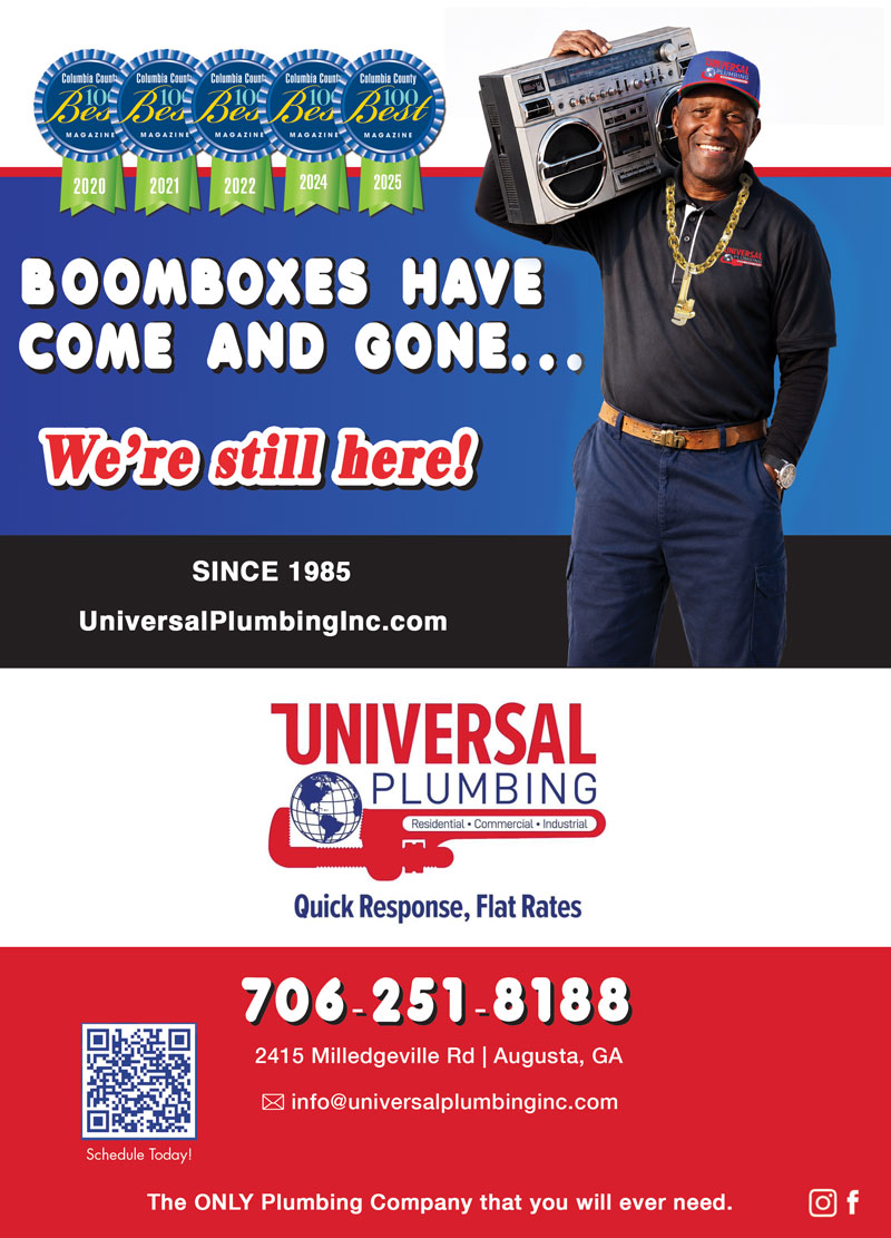 Voted BEST Plumbing in Augusta Area