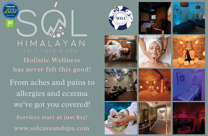 Voted Best Spa in Columbia County
